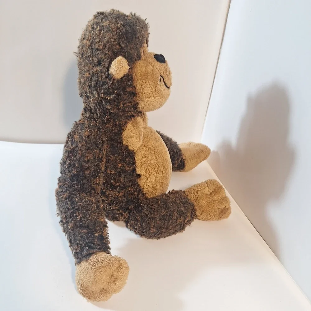 Gund Garstang Gorilla Plush Brown Tan Smiling Sits 13